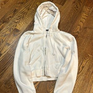 Brandy Melville skylar hoodie white